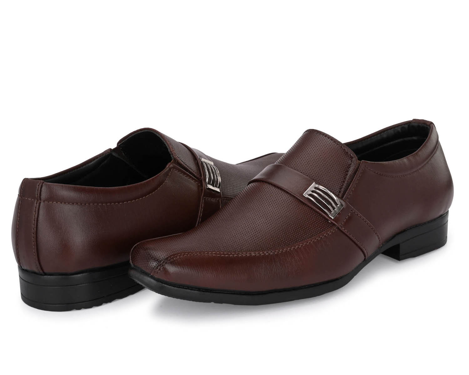 Pair-it Men moccasin Formal Shoes - MN-RYDER220-Brown