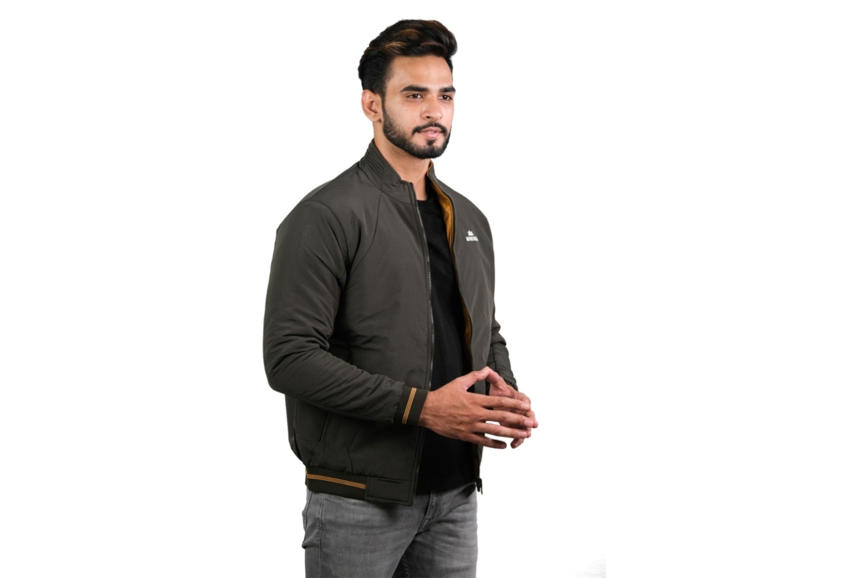 AUTH FS-JACKET-FS-00004-D.OLIVE