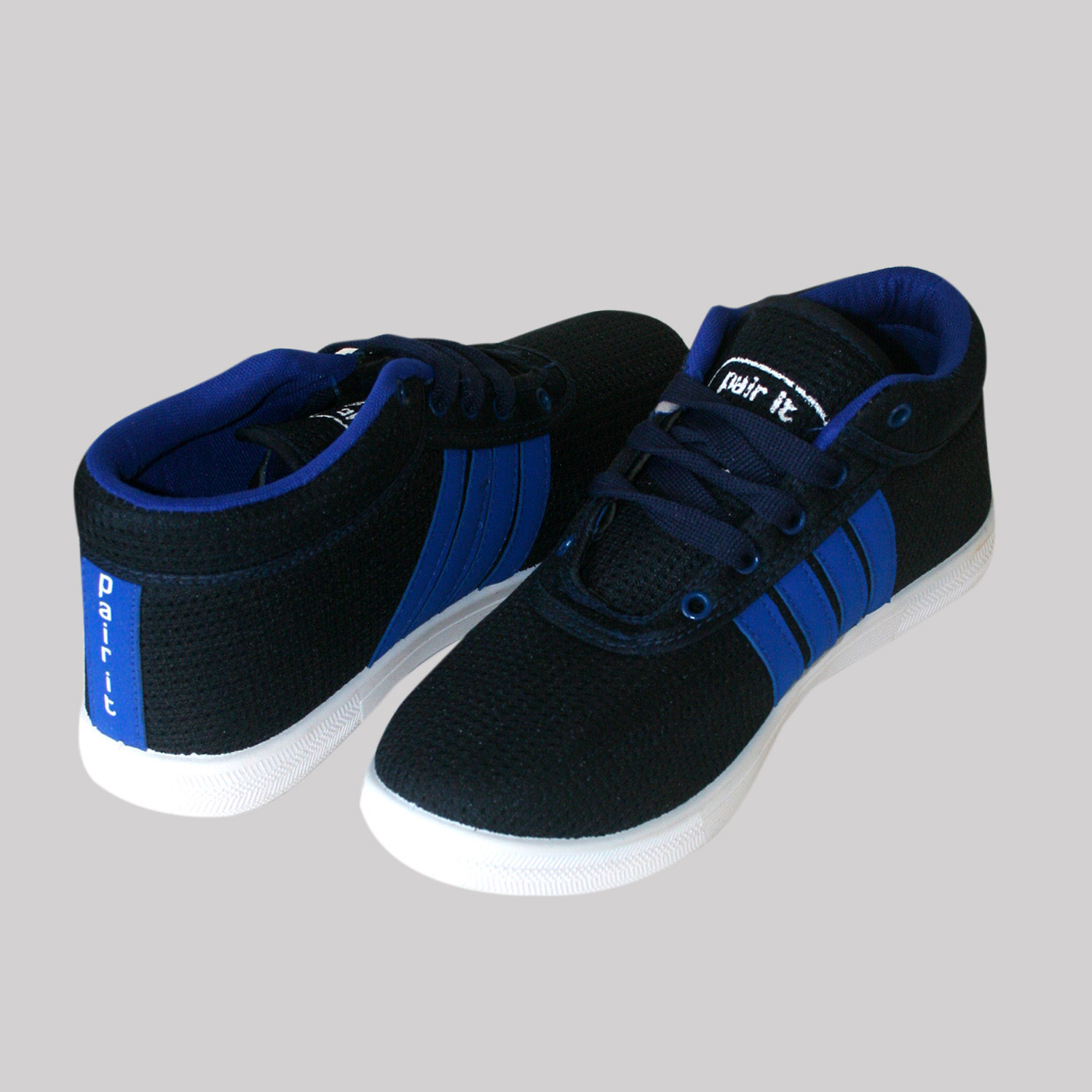 Pair-it Men's PVC Casual Shoe-DP-Casual008-Black