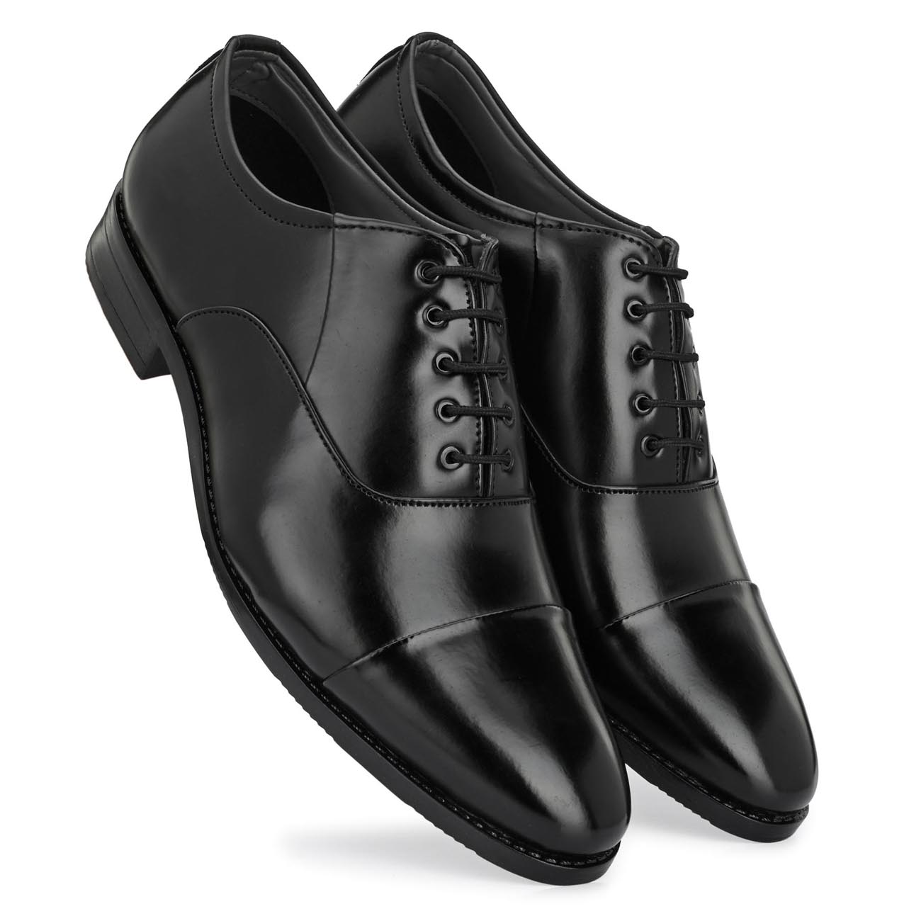 Pair-it Men's Oxford Formal Shoes - Black-LZ-T-FORMAL103
